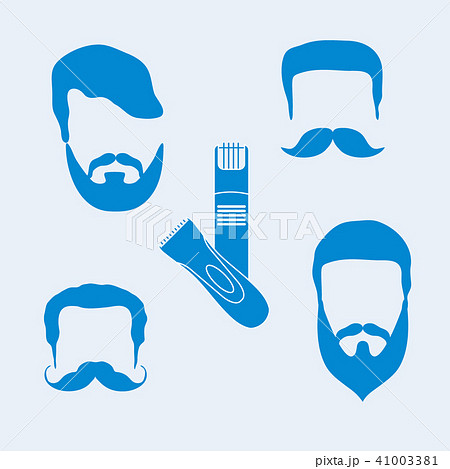 men hairstyles, beards, mustaches, trimmers 41003381