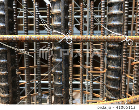 鉄筋工事の現場 41005113