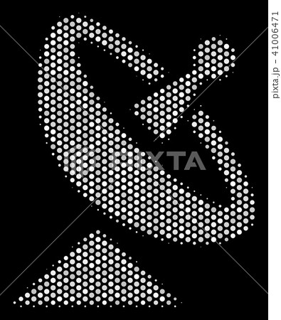 White Pixel Antenna Icon White Pixel Antenna Icon 41006471