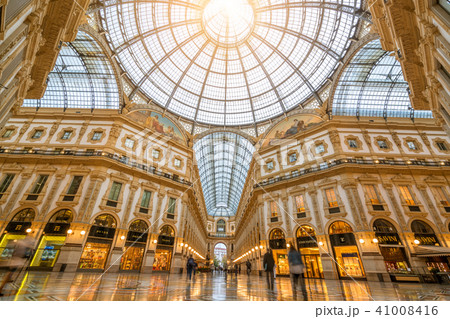 Galleria Vittorio Emanuele II in Milan, Italy Galleria Vittorio Emanuele II in Milan, Italy 41008416