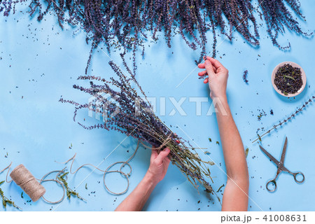 Hand Tie up Bunch Sage Cord Alternative Medicine 41008631