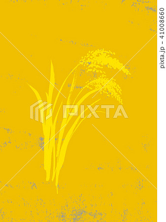 稲　水彩画 41008660