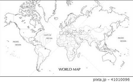 北アメリカ大陸 中米の白地図イラスト 国名入り 首都名入り を無料ダウンロード