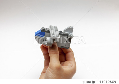 ブロックで作った飛行機 41010869