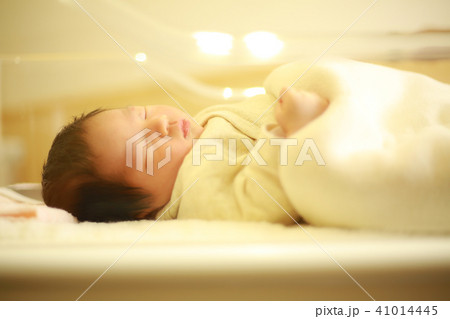 眠る新生児 眠る新生児 41014445