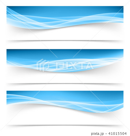 Dark blue border swoosh waves with light soft Dark blue border swoosh waves with light soft 41015504