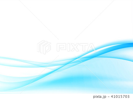 Bright futuristic blue smoke lines background 41015703