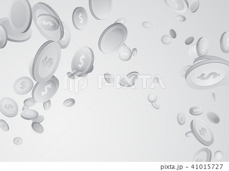 Money rain fountain - jackpot prize greyscale  41015727