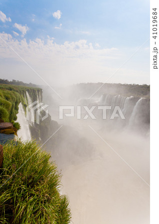 Iguazu falls view, Argentina Iguazu falls view, Argentina 41019684
