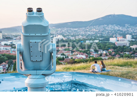 Sightseeing telescope, Calvary in Nitra 41020901