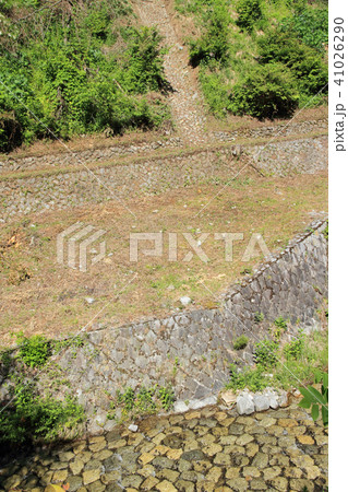 牛伏川　張石水路 41026290