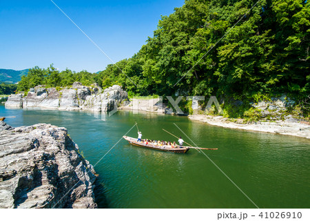 埼玉 長瀞の岩畳 埼玉 長瀞の岩畳 41026910