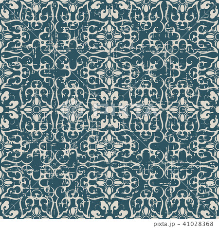 Worn out antique pattern seamless background Worn out antique pattern seamless background 41028368