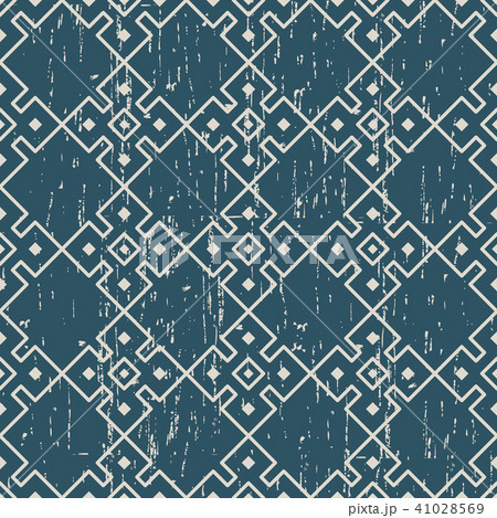 Worn out antique pattern seamless background 41028569