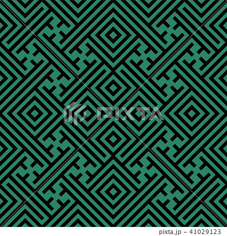 Antique green seamless retro pattern background Antique green seamless retro pattern background 41029123