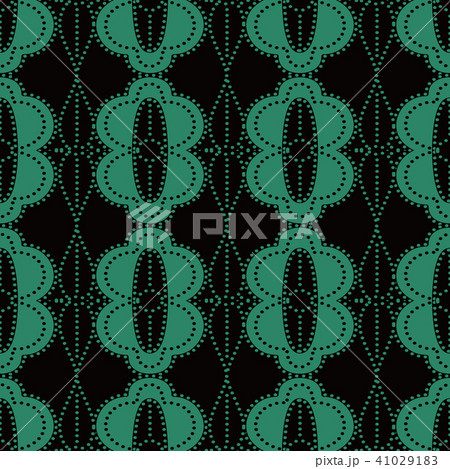 Antique green seamless retro pattern background Antique green seamless retro pattern background 41029183