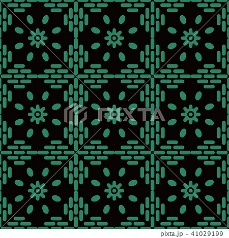 Antique green seamless retro pattern background Antique green seamless retro pattern background 41029199