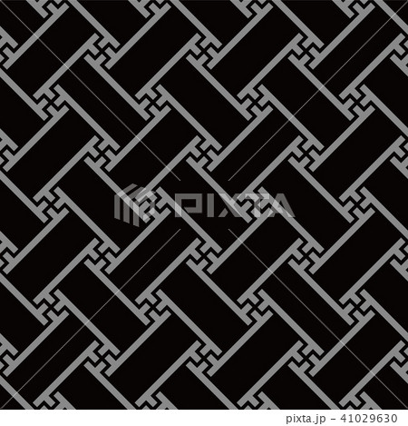 Antique silver seamless retro pattern background 41029630