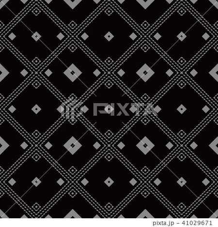 Antique silver seamless retro pattern background 41029671