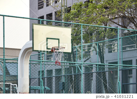 Basket ball field outdoor park Basket ball field outdoor park 41031221