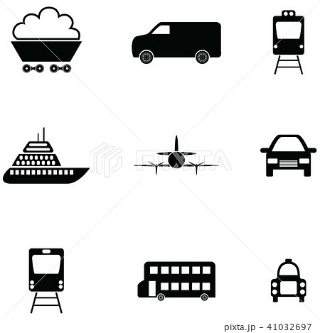 transport icon set transport icon set 41032697