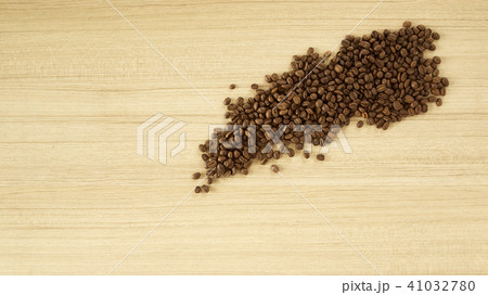 Coffee grinder with coffee beans on wooden Coffee grinder with coffee beans on wooden 41032780