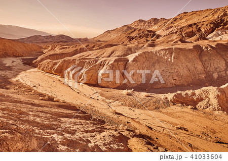 Mars-like deserted land of the Death Valley, USA. 41033604