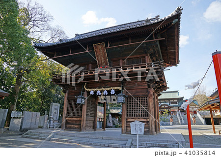 伊豫豆比古命神社 楼門 椿神社 伊豫豆比古命神社 楼門 椿神社 41035814
