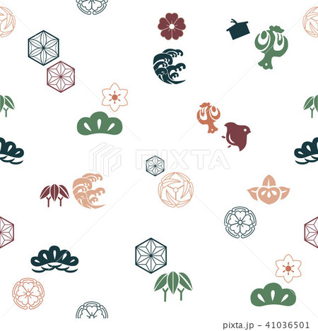Japanese pattern vector. Geometric background. Japanese pattern vector. Geometric background. 41036501