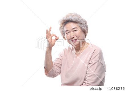 韓国人 高齢者 老人 41038236