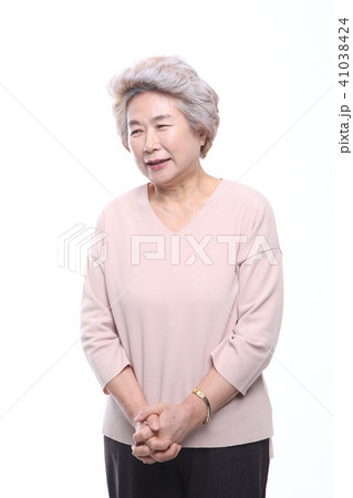 韓国人 高齢者 老人 41038424