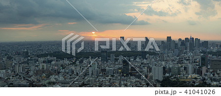 東京 夕暮れ 夕日 黄昏 東京 夕暮れ 夕日 黄昏 41041026