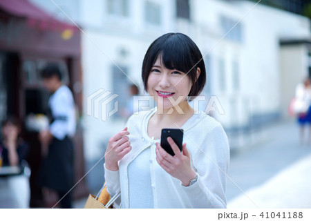 女性ライフスタイル　スマホ 41041188