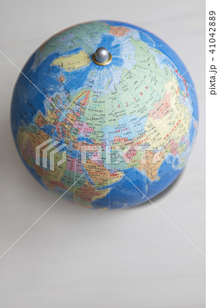 地球儀北欧バルト三国の写真素材