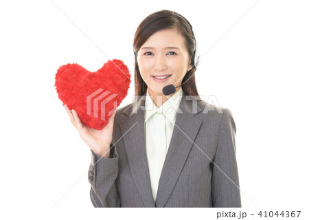 笑顔のオペレーター 笑顔のオペレーター 41044367