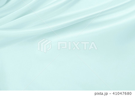 Smooth elegant blue silk or satin luxury cloth 41047680
