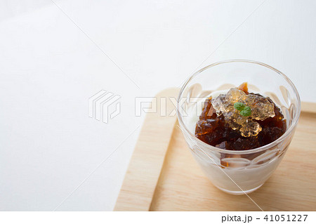 ミルクコーヒーゼリー 41051227