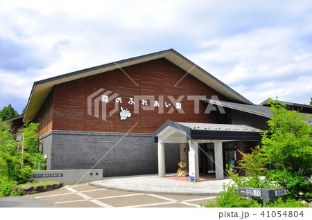 箱根町 箱根やすらぎの森の「森のふれあい館」と新緑 箱根町 箱根やすらぎの森の「森のふれあい館」と新緑 41054804