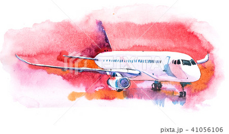 Pane is at the airport on the take-off field. 41056106