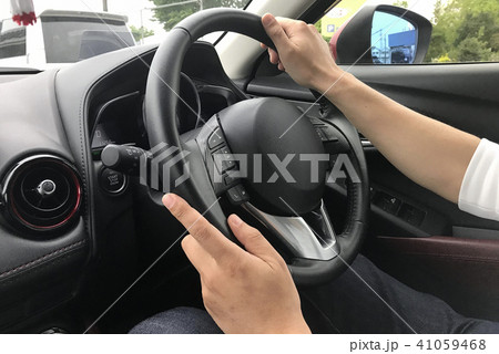 運転　ハンドル  41059468