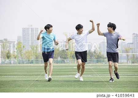 公園 男 男性 41059643