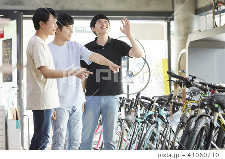 ショッピング 買い物 自転車 41060210