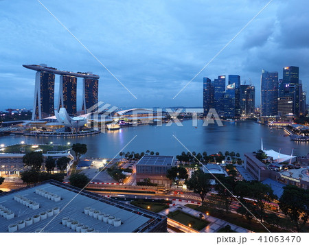 Marina Bay, Singapore / シンガポール・マリーナ湾とマリーナベイサンズ 41063470
