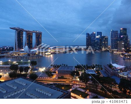 Marina Bay, Singapore / シンガポール・マリーナ湾とマリーナベイサンズ Marina Bay, Singapore / シンガポール・マリーナ湾とマリーナベイサンズ 41063471