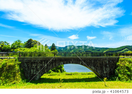 新緑　あやめ橋　富士しゃくなげ湖　【佐賀県佐賀市】 41064573