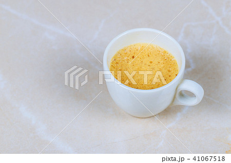 cup of coffee on marble table cup of coffee on marble table 41067518