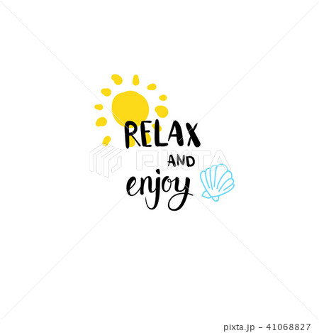 hello summer badge Isolated Typographic Design Label. Season Holidays lettering for logo,Templates 41068827