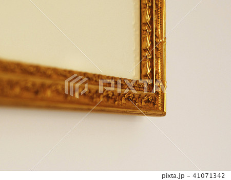 corner of a golden frame corner of a golden frame 41071342