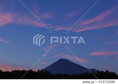 富士山シルエット 41072086