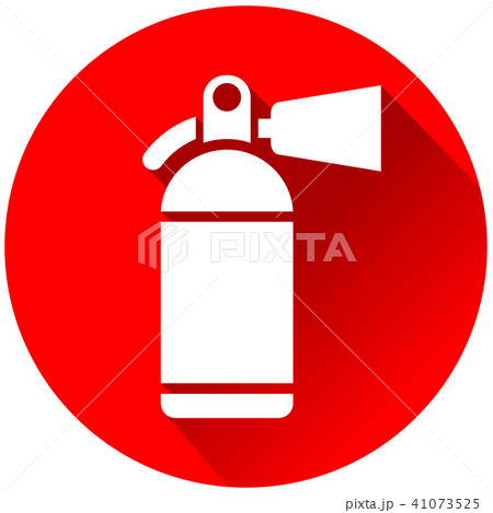 fire extinguisher red circle icon 41073525